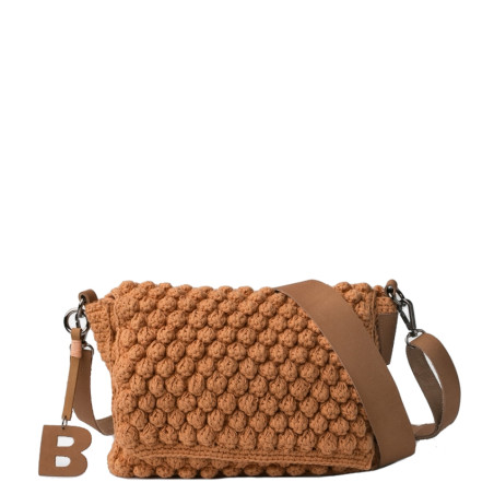 Biba Lop Woven Cotton Bag Salmon