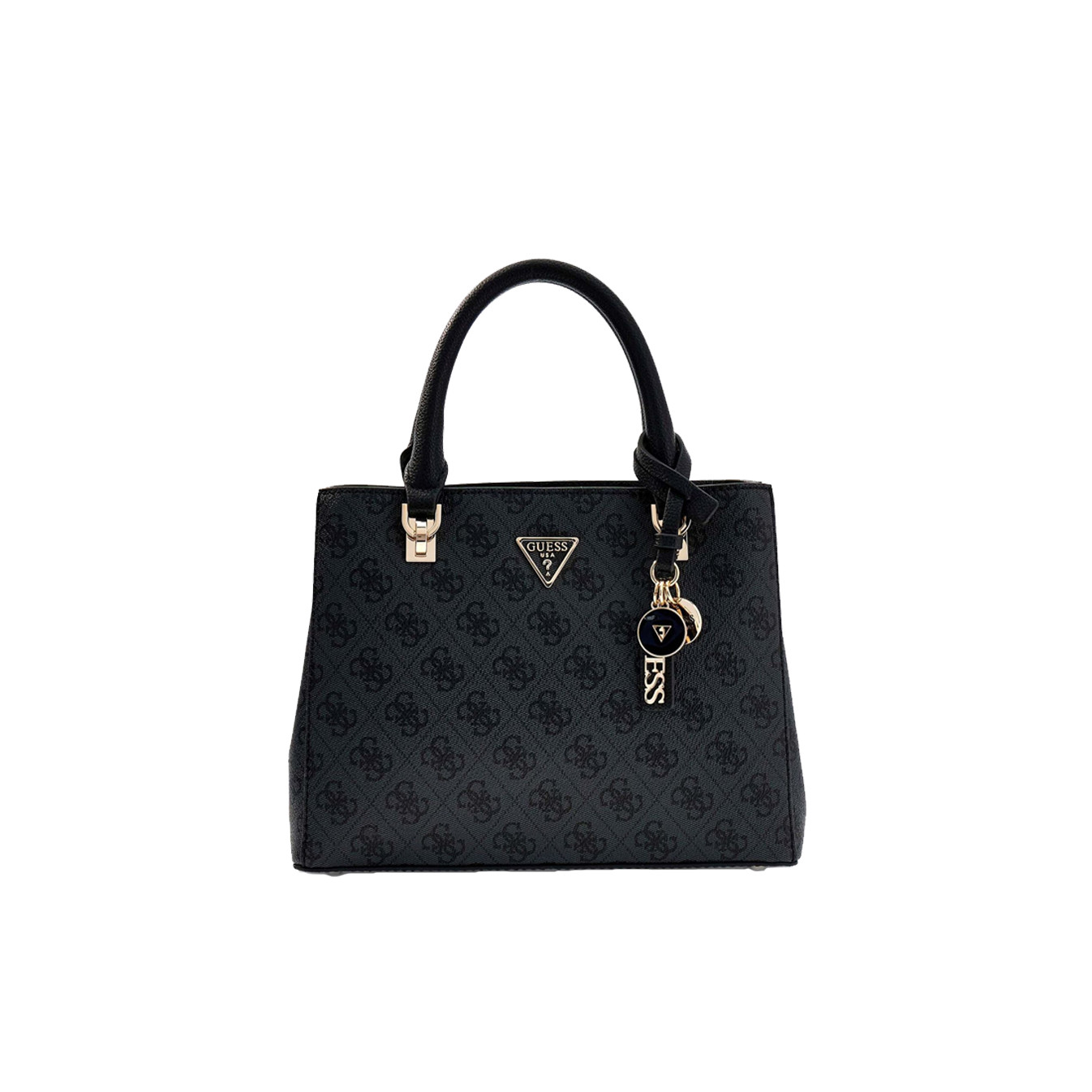 Guess Noelle II Handbag Logo 4G Clo Coal Logo