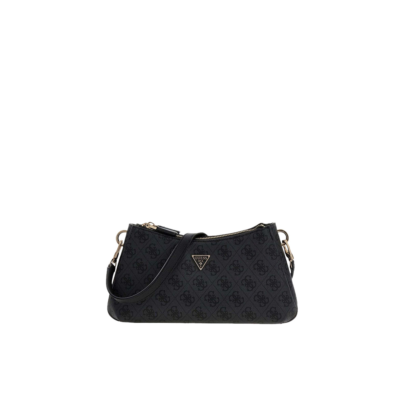 Guess Noelle II Messenger Bag Logo 4G Clo Coal Logo