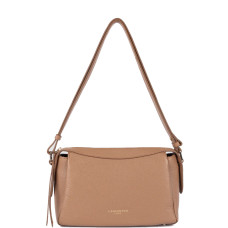 Lancaster Dune Tote Bag in Grained Leather 529-96 Camel