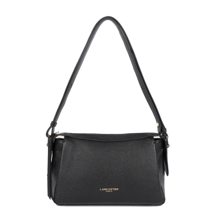 Lancaster Dune Tote Bag in Grained Leather 529-96 Black