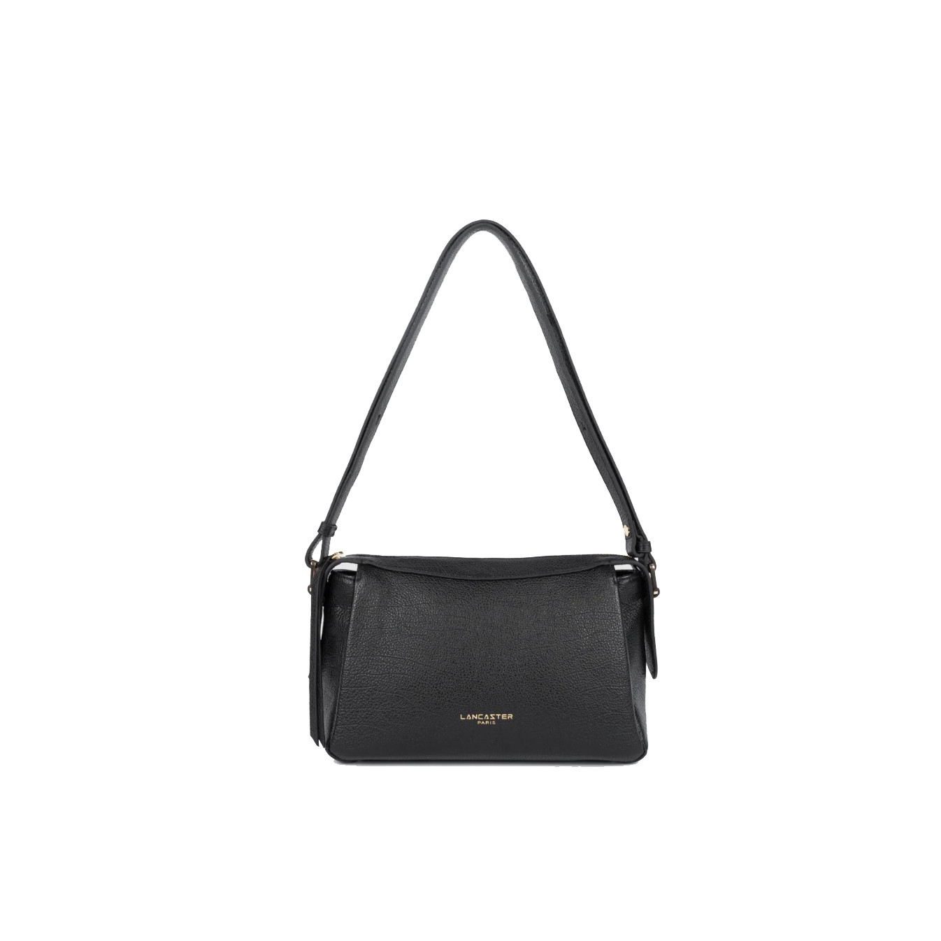 Lancaster Dune Tote Bag in Grained Leather 529-96 Black