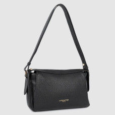 Lancaster Dune Tote Bag in Grained Leather 529-96 Black