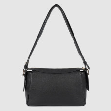 Lancaster Dune Tote Bag in Grained Leather 529-96 Black