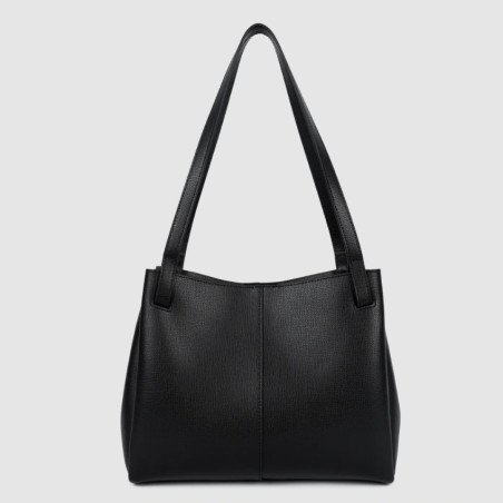 Lancaster Sierra Haus Sac Cabas 3 Compartiments 538-010 Noir dos
