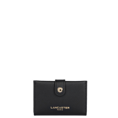Lancaster Sierra Card Holder in Grained Leather 138-011 Black