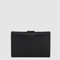Lancaster Sierra Card Holder in Grained Leather 138-011 Black