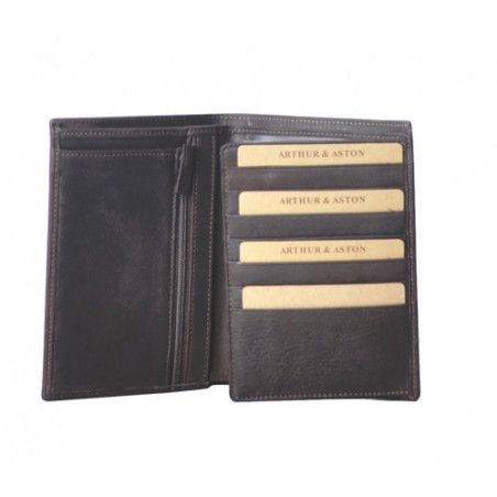 Arthur et Aston Casual Portefeuille 94-805 Chataigne