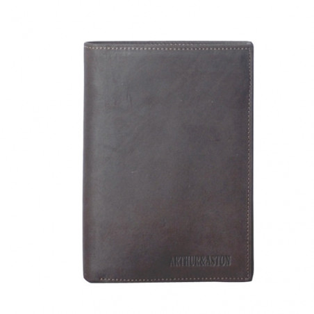 Arthur et Aston Casual Portefeuille 94-805 Chataigne face
