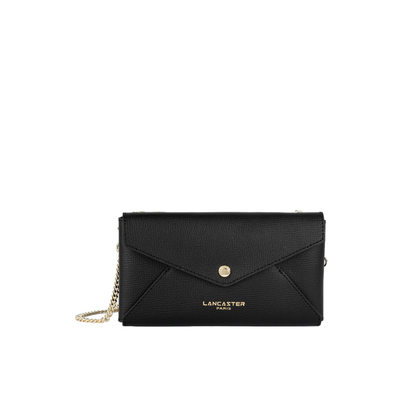 Lancaster Sierra Organized Pouch in Grained Leather 138-015 Black