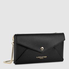 Lancaster Sierra Organized Pouch in Grained Leather 138-015 Black