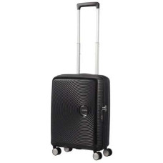 American Tourister Sound Box Spinner 55 cm Valise Cabine Trolley 4 Roues Noir 2