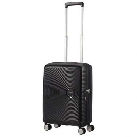 American Tourister Sound Box Spinner 55 cm Valise Cabine Trolley 4 Roues Noir 2