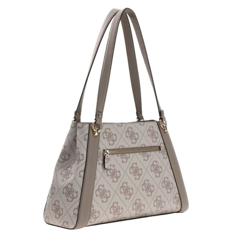 Guess Karnilla Logo Shopping Bag Dko Dark Taupe