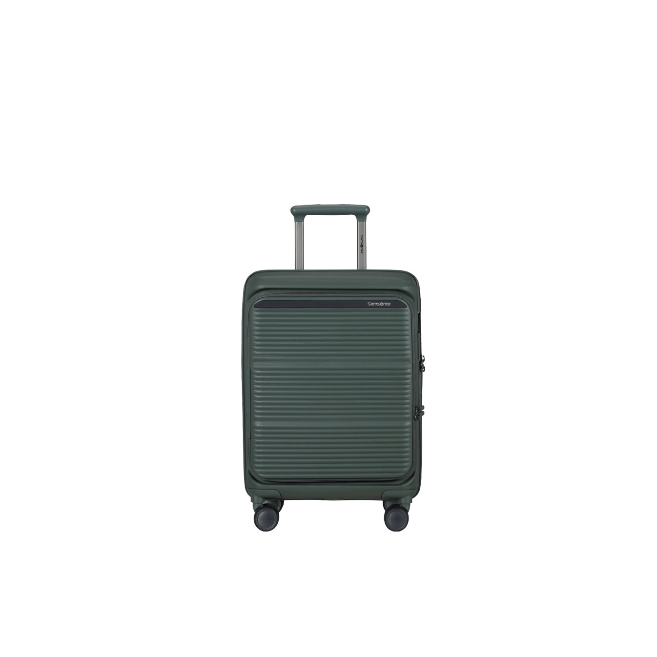 Samsonite Paralux 55cm Olive 4-Wheel Expandable Suitcase