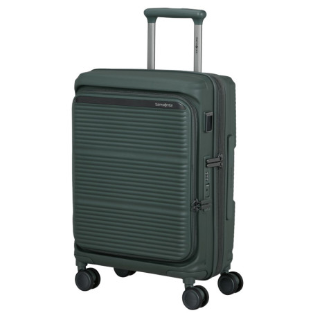 Samsonite Paralux 55cm Olive 4-Wheel Expandable Suitcase