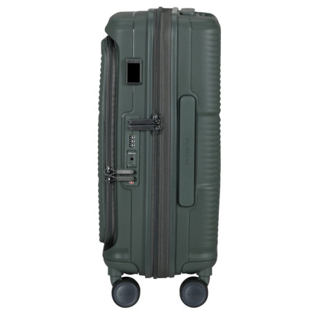 Samsonite Paralux 55cm Olive 4-Wheel Expandable Suitcase