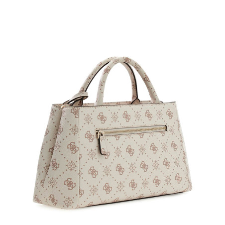 Guess Carrie Logo Handbag with VNO Cream Logos