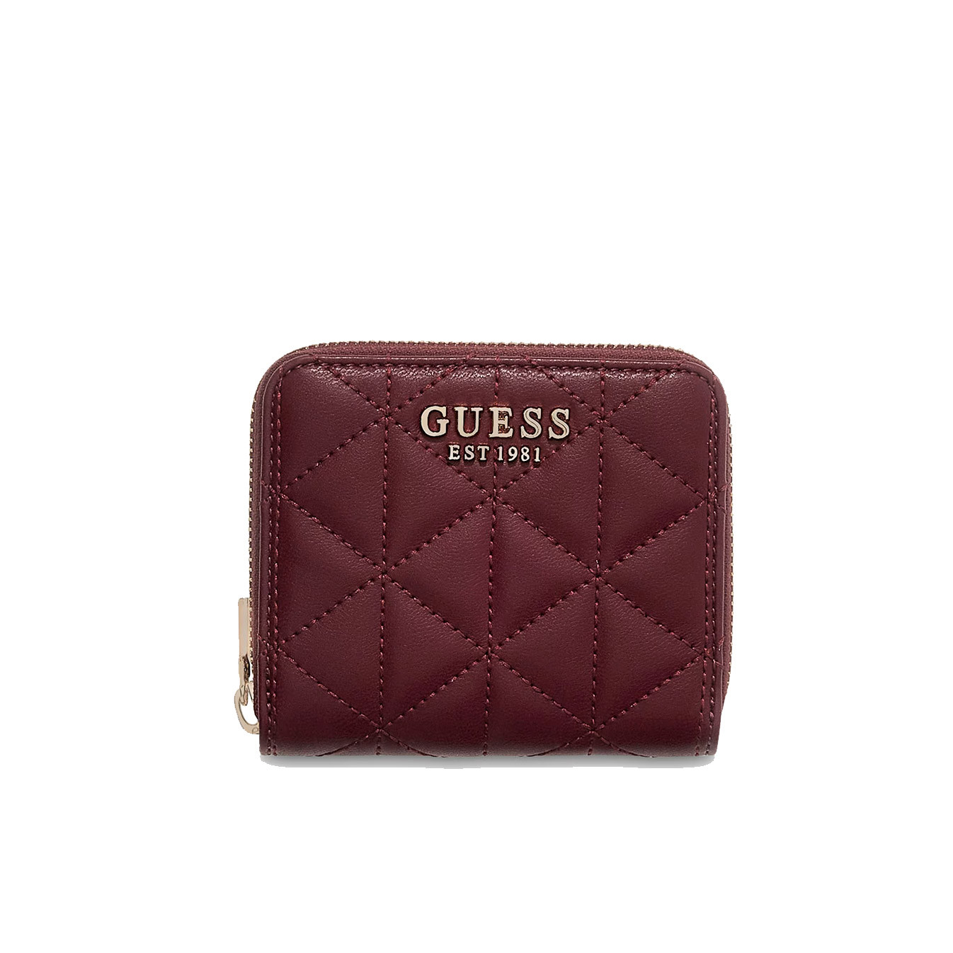 Guess Paisleigh Mini Portefeuille BUR Burgundy
