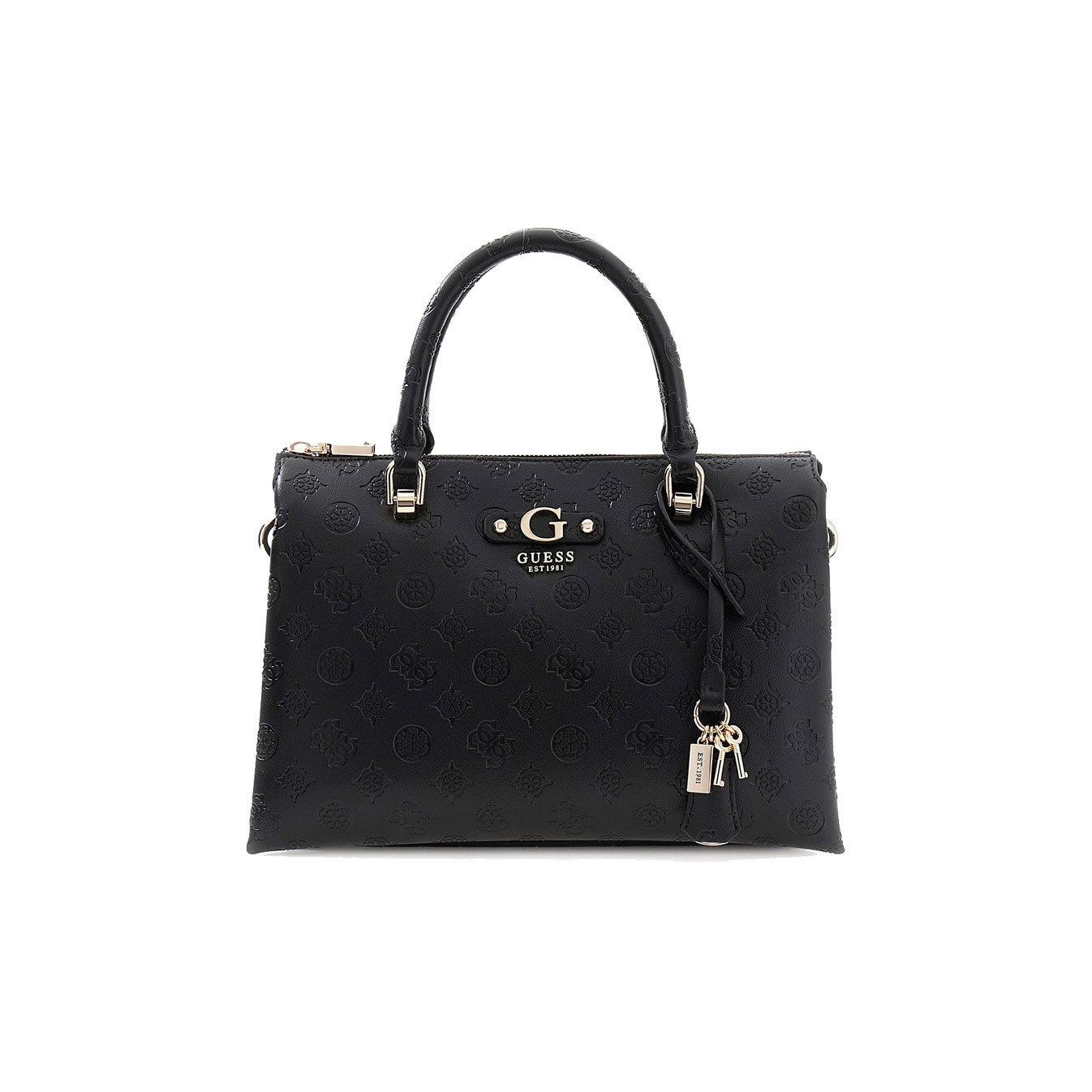 Guess Dita Handbag Black Logo