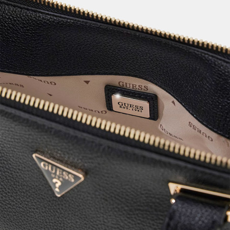 Guess Evie Mini Sac A Main Black  ouvert