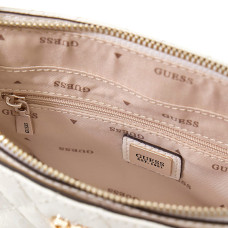 Guess Isemay Sac Trotteur Surpiqué OFF white ouvert