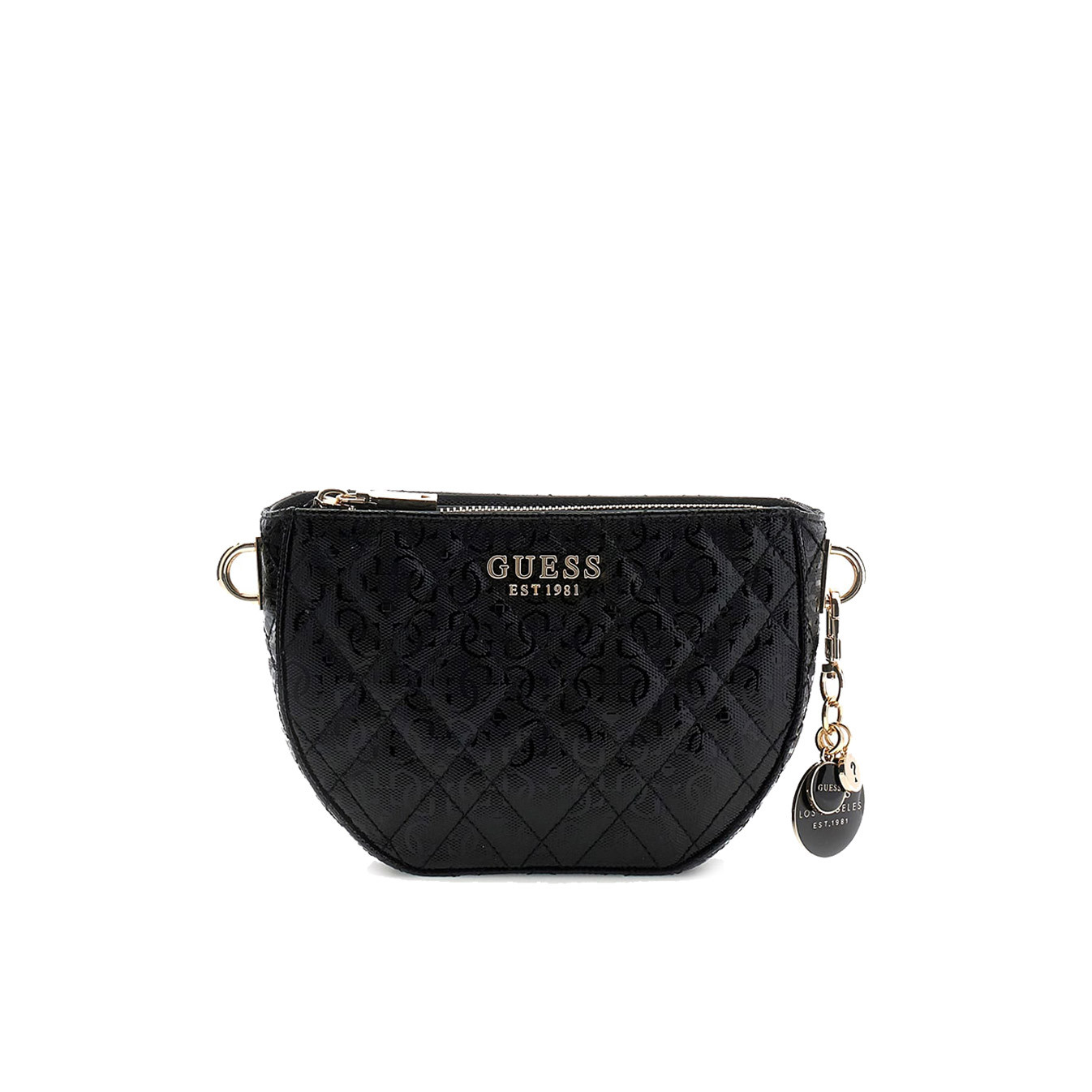 Guess Isemay Trotter Bag Quilted Black