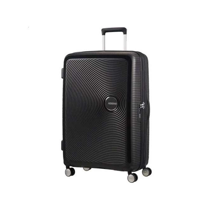 American Tourister Sound Box  77 cm Valise Trolley 4 Roues Black Bass