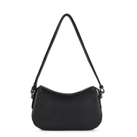 Lancaster Dune Petit sac Besace En Cuir Grainé 529-94 Noir dos