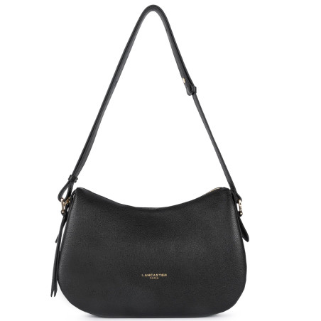 Lancaster Dune Besace En Cuir Grainé 529-95 Noir