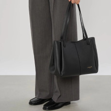 Lancaster Sierra Haus Tote and Shoulder Bag 538-011 Black