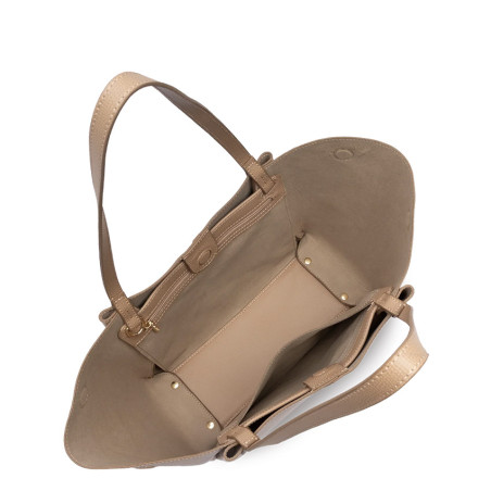 Lancaster Sierra Haus Tote and Shoulder Bag 538-011 Sand