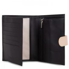 Lancaster Smooth Card Holder 137-15 Black Nude Light and Nude Dark