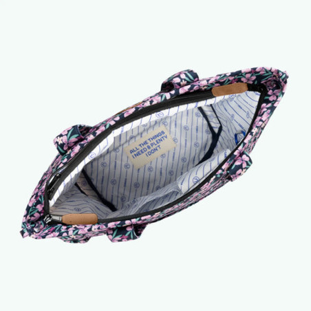 Cabaïa Tote Bag Taille M 14" Cagliari ouvert