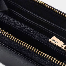 Guess Leona Medium Zip Coal Logo Wallet
