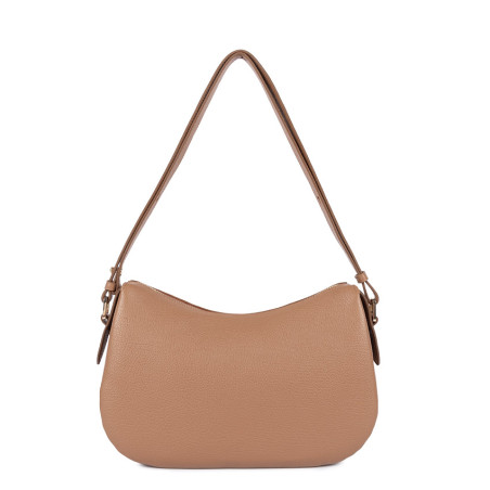 Lancaster Dune Satchel in Grained Leather 529-95 Camel