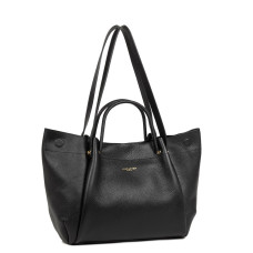 Lancaster Foulonne Double Louisa Grand Sac Shopping 470-90 Noir In Nude
