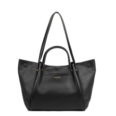 Lancaster Foulonne Double Louisa Large Shopping Bag 470-90 Black In...