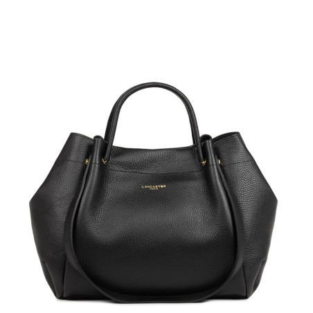 Lancaster Foulonne Double Louisa Large Shopping Bag 470-90 Black In...