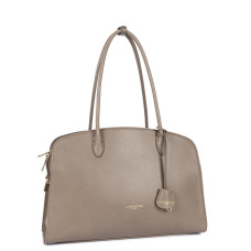 Lancaster Mademoiselle Bonnie Grand Cabas Aux Anses Longues 572-131 Sable Fonce cote
