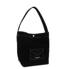 Lancaster Suedine KBA Mini Bucket Bag 518-060 Black