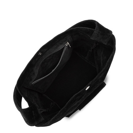 Lancaster Suedine KBA Mini Bucket Bag 518-060 Black