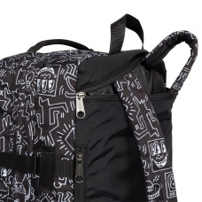 Eastpak x Keith Haring Travelpack 6z2 Black Travel Bag