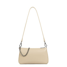 Lancaster Suave Even Baguette Satchel Trotteur 433-14 Beige