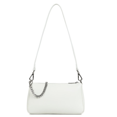 Lancaster Suave Even Sac Baguette Trotteur 433-14 Blanc Cassé