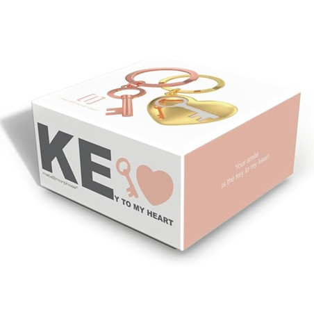 Metalmorphose Keychain Heart Key