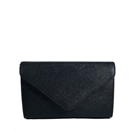 Farfouillette Sparkling Black Wedding Clutch