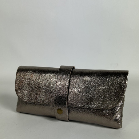 Farfouillette Glasses Case Shiny Bronze