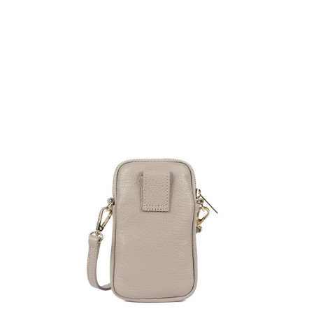 Lancaster Dune Pochette Smartphone Cuir 129-28 Galet dos