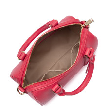 Lancaster Milano Ana Sac Polochon Leather 547-102 Coral